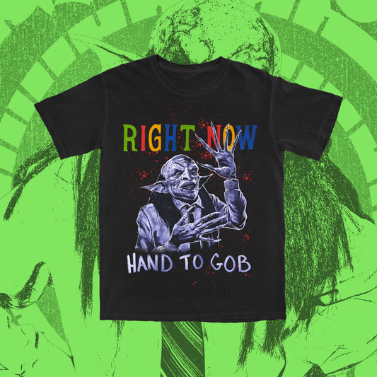 Hand To Gob Tee - Limited Edition Print by Artist Dr. Knudson