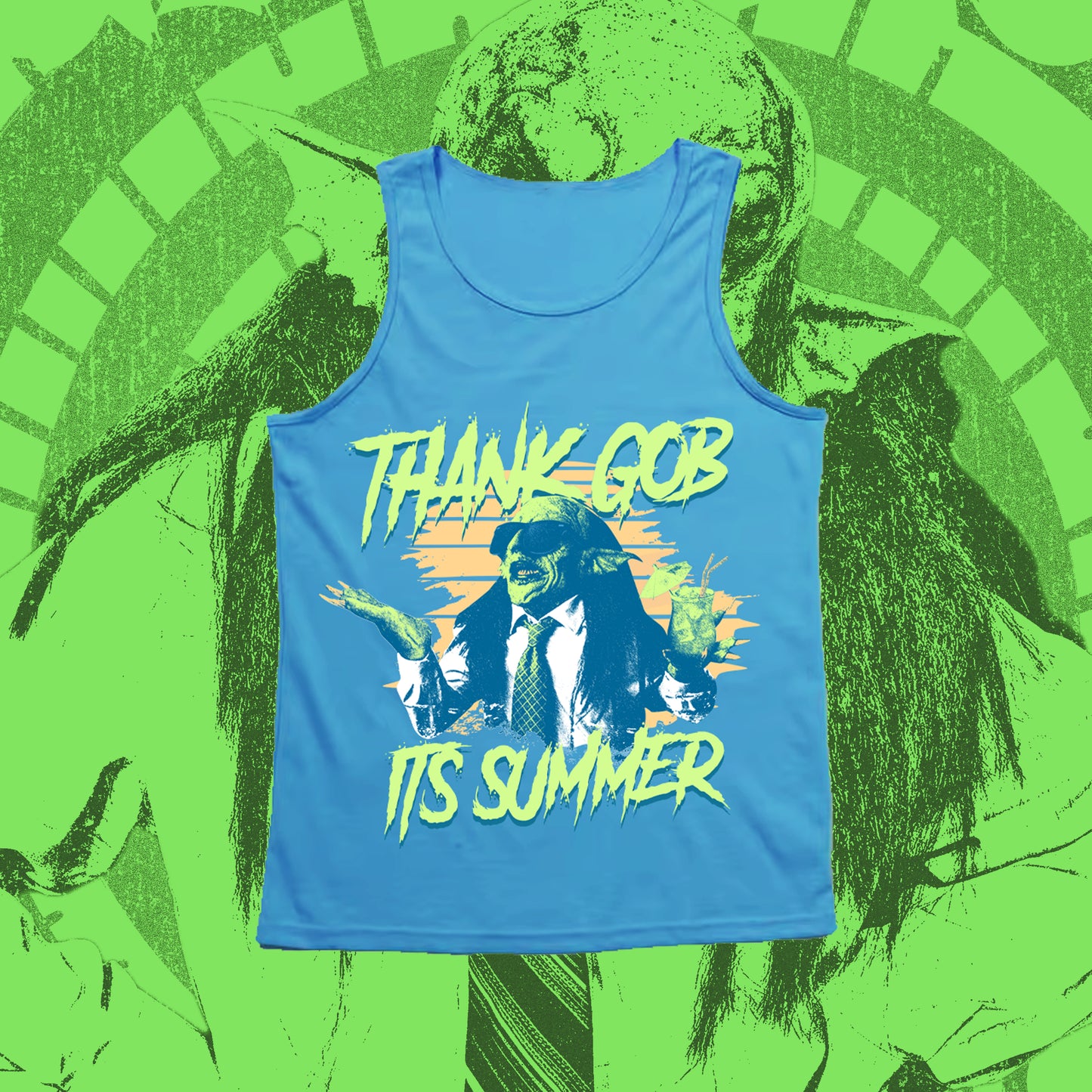 Thank Gob It's Summer Tank - Blue *Pre-Order*